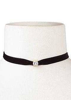 Rhinestone Choker