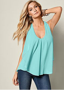 Ruffle Front Tank